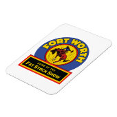 Fort Worth Fat Stock Show Magnet (Linke Seite)
