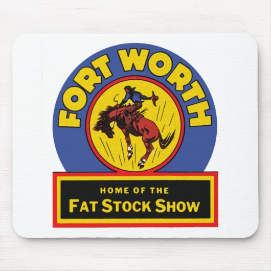 Fort Worth Fat Stock Show Mousepad (Vorne)