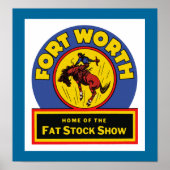 Fort Worth Fat Stock Show Poster (Vorne)
