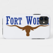 Fort Worth Flag Case-Mate iPhone Hülle (Rückseite (Horizontal))