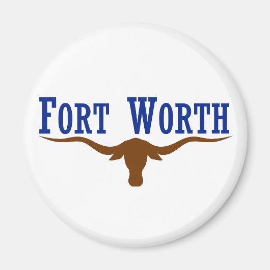 Fort Worth Flag Magnet (Vorne)