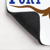 Fort Worth Flag Mousepad (Ecke)