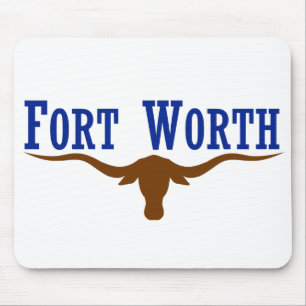 Fort Worth Flag Mousepad