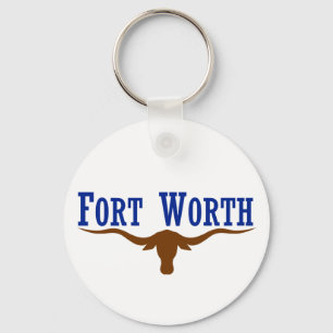 Fort Worth Flag Schlüsselanhänger