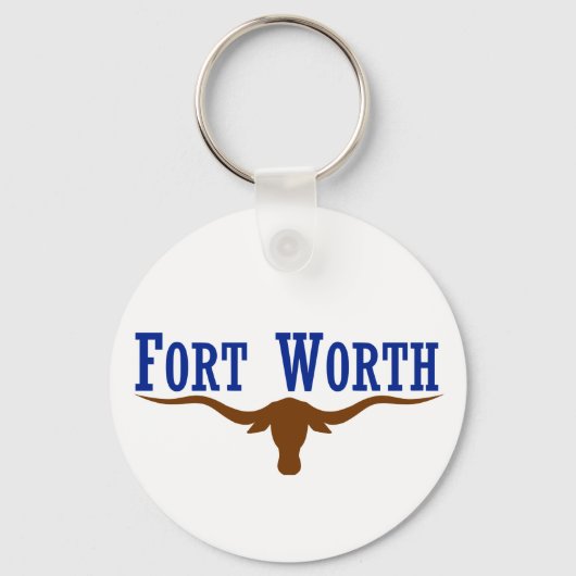 Fort Worth Flag Schlüsselanhänger (Vorderseite)