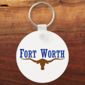 Fort Worth Flag Schlüsselanhänger (Vorderseite)
