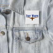 Fort Worth-Flagge Button (Beispiel)