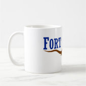 Fort Worth-Flagge Kaffeetasse (Links)