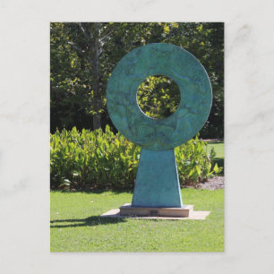 Fort Worth Garden Statue # 1 Postkarte