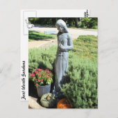 Fort Worth Garden Statue # 2 Postkarte (Vorne/Hinten)