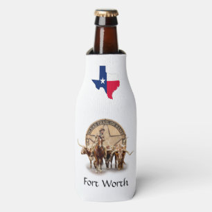 Fort Worth Longhorns & Trail of Fame Bottle Cooler Flaschenkühler