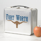 Fort Worth Metall Brotdose (Beispiel)