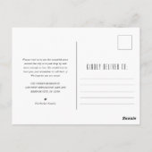 Fort Worth Modern Deko Skyline | Änderung der Ansc Postkarte (Rückseite)