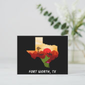 Fort Worth Postcard Postkarte (Stehend Vorderseite)
