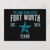 Fort Worth Postkarte (Vorderseite)
