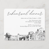 Fort Worth Probe Dinner Einladung Eintrittskarte (Vorderseite)