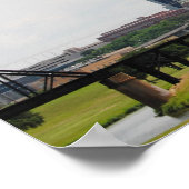 Fort Worth Skyline Poster (Ecke)