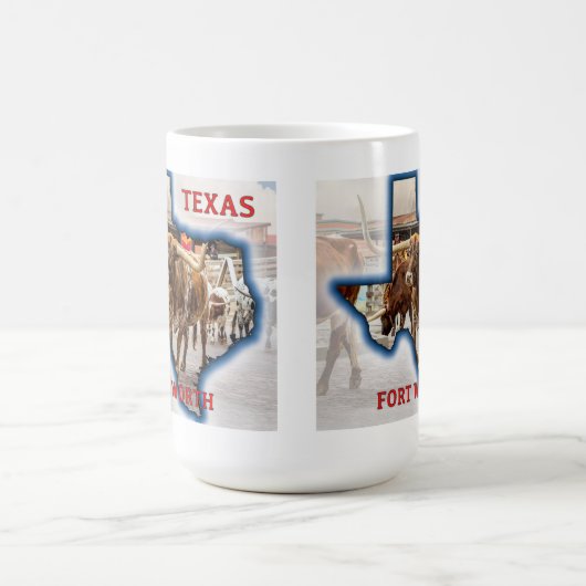 Fort Worth Stock Yards, Texas, Tasse (Mittel)