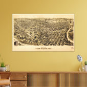 Fort Worth, Texas (1891) Leinwanddruck (Insitu (Wohnzimmer))