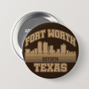 Fort Worth, Texas Button