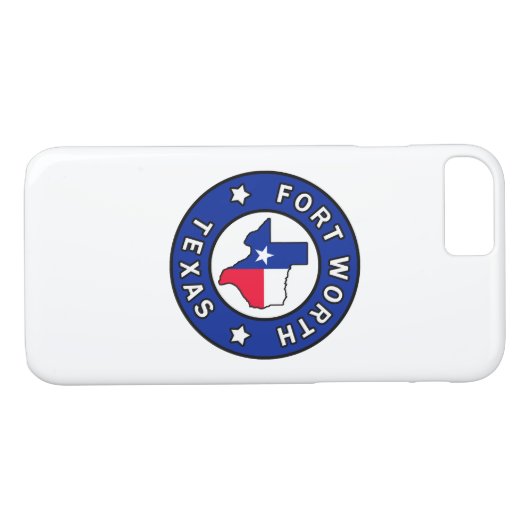 Fort Worth Texas Case-Mate iPhone Hülle (Rückseite (Horizontal))
