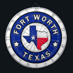 Fort Worth Texas Dartscheibe<br><div class="desc">Fort Worth Texas</div>