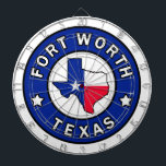 Fort Worth Texas Dartscheibe<br><div class="desc">Fort Worth Texas</div>