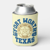 Fort Worth, Texas Dosenkühler (Kanne Vorderseite)