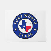 Fort Worth Texas Fußmatte (Vorderseite)