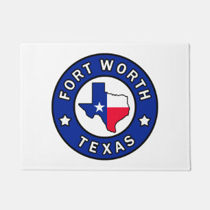 Fort Worth Texas Fußmatte