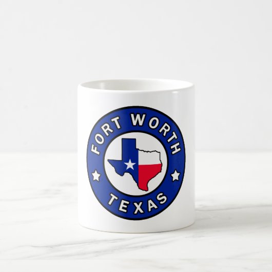 Fort Worth Texas Kaffeetasse (Mittel)