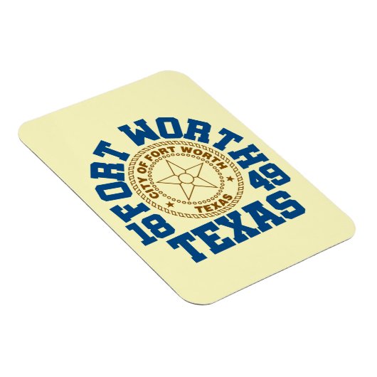 Fort Worth, Texas Magnet (Rechte Seite)