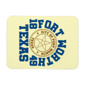 Fort Worth, Texas Magnet (Horizontal)