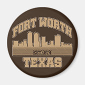 Fort Worth, Texas Magnet (Vorne)
