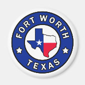 Fort Worth Texas Magnet (Vorne)