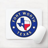 Fort Worth Texas Mousepad (Mit Mouse)