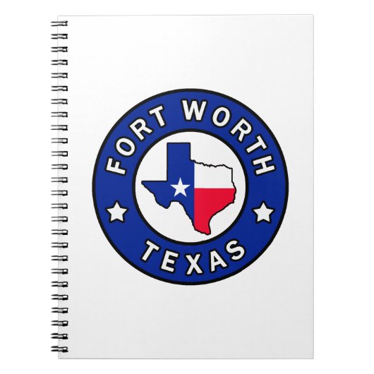 Fort Worth Texas Notizblock (Vorderseite)