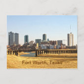 Fort Worth, Texas Postkarte (Vorderseite)