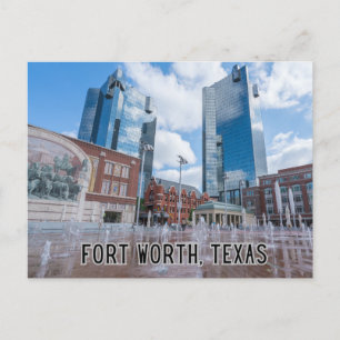 Fort Worth, Texas Postkarte