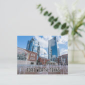 Fort Worth, Texas Postkarte (Stehend Vorderseite)