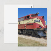 Fort Worth, Texas Railroad Postcard Postkarte (Vorne/Hinten)