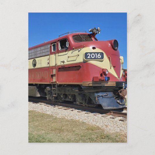 Fort Worth, Texas Railroad Postcard Postkarte (Vorderseite)