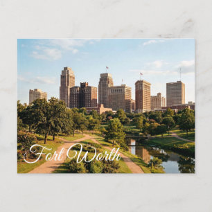 Fort Worth Texas Reise Postkarte