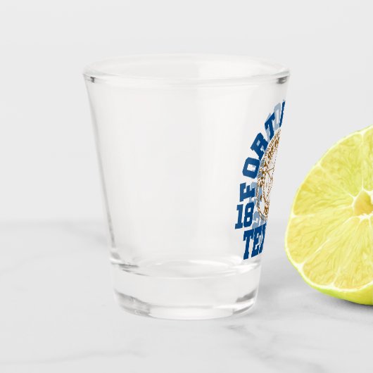 Fort Worth, Texas Schnapsglas (Links)