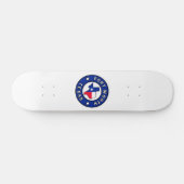 Fort Worth Texas Skateboard (Horizontal)