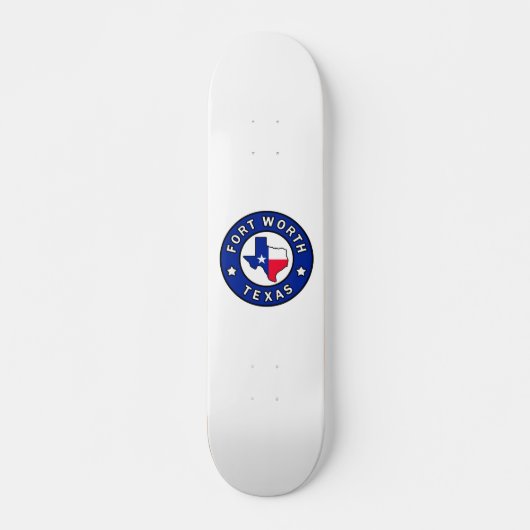 Fort Worth Texas Skateboard (Vorne)