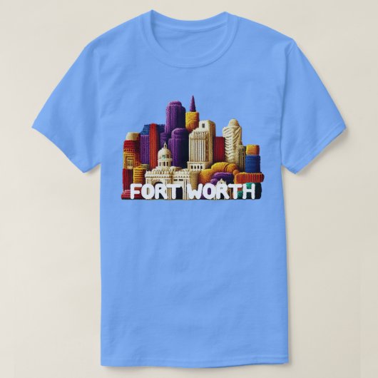 Fort Worth Texas T-Shirt (Design vorne)