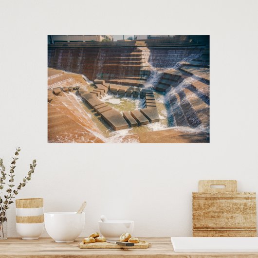 Fort Worth Water Gardens Poster (Küche)