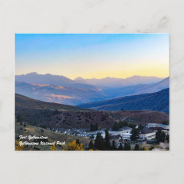 Fort Yellowstone Postcard Postkarte