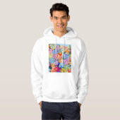 Fortaleza Brazil City Map Hoodie (Vorne ganz)